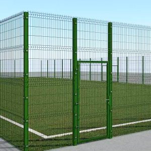 Панельный забор для спортплощадки ТЕХНА СПОРТ H-4м d 4