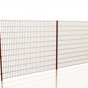Забор из сварной сетки “ДУОС СТАНДАРТ” d=4.0+2х5.0мм, 1630х2500 мм