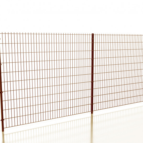 Забор из сварной сетки “ДУОС СТАНДАРТ” d=5.0+2х6.0мм, 1430х2500 мм