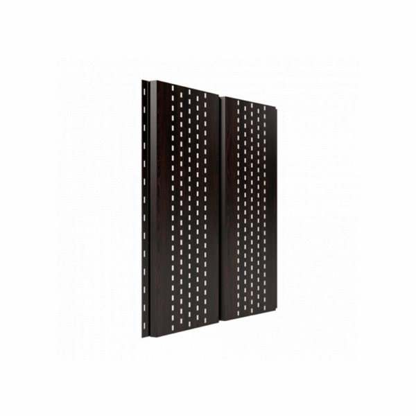 Фасадная панель “Перфорація” металлический 265/231 мм ( Dongbu Steel-Корея) 0,5 мм, РЕМА